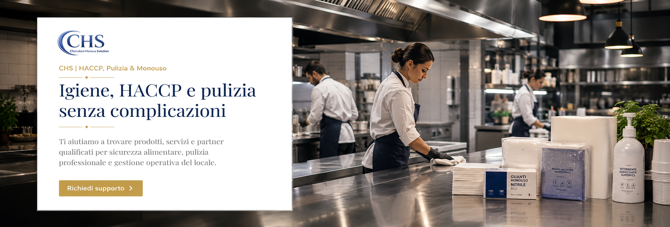 Servizi e soluzioni HORECA per palestre e centri sportivi